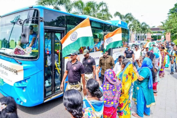Watch: Indian hockey team celebrates historic Olympic medal with joyous roadshow in Bhubaneswar | Paris Olympics 2024 News